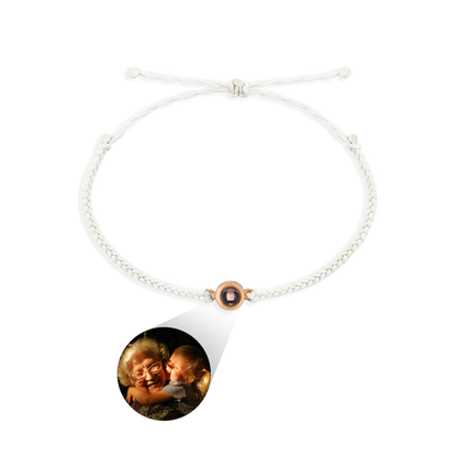 Bracelet photo réglable personnalisé