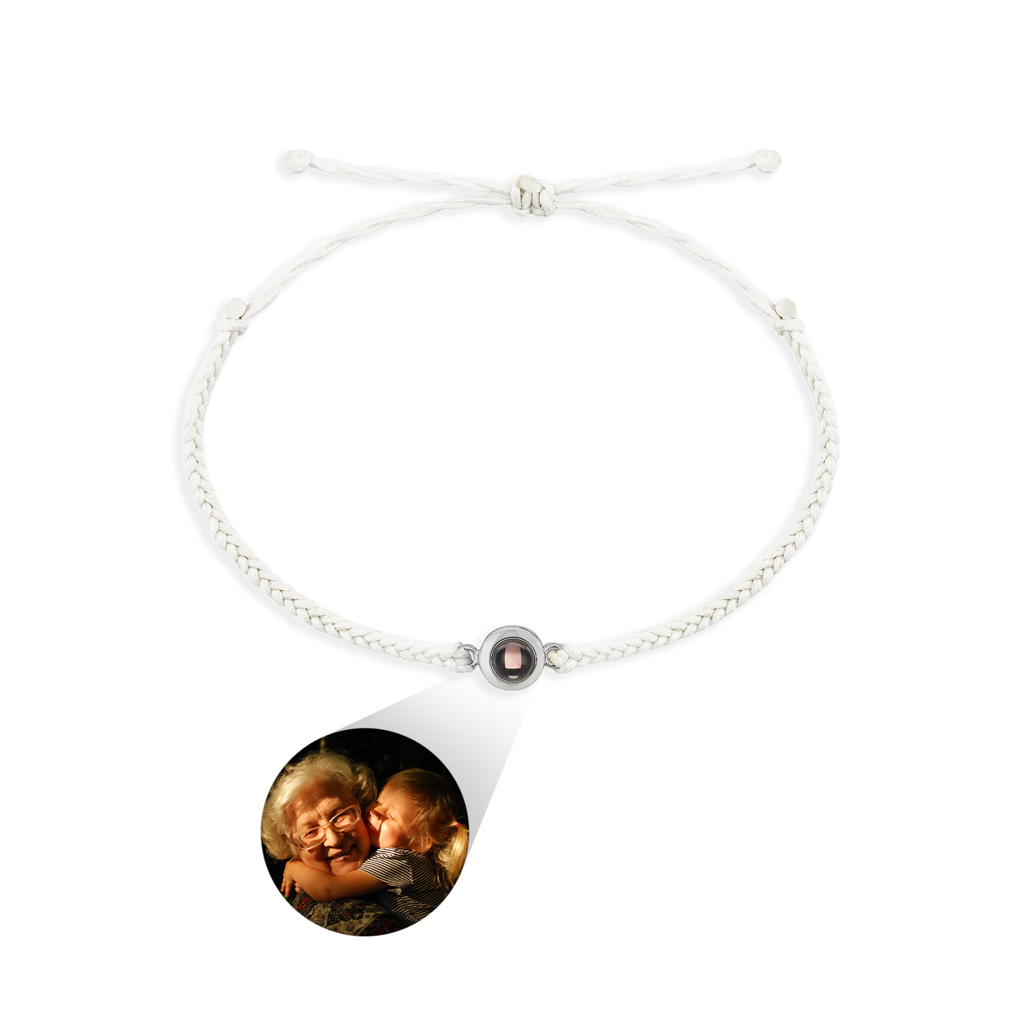 Bracelet photo réglable personnalisé