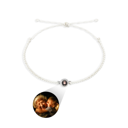 Bracelet photo réglable personnalisé