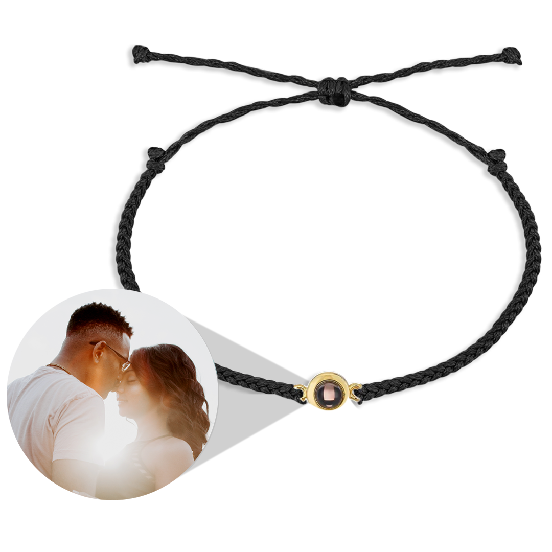 Bracelet photo réglable personnalisé