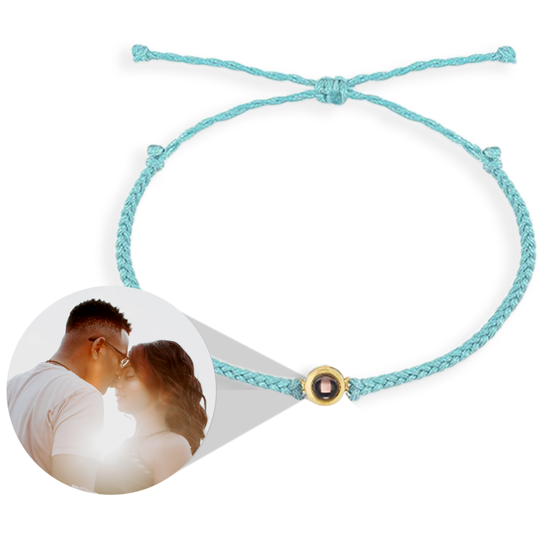 Bracelet photo réglable personnalisé