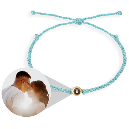 Bracelet photo réglable personnalisé