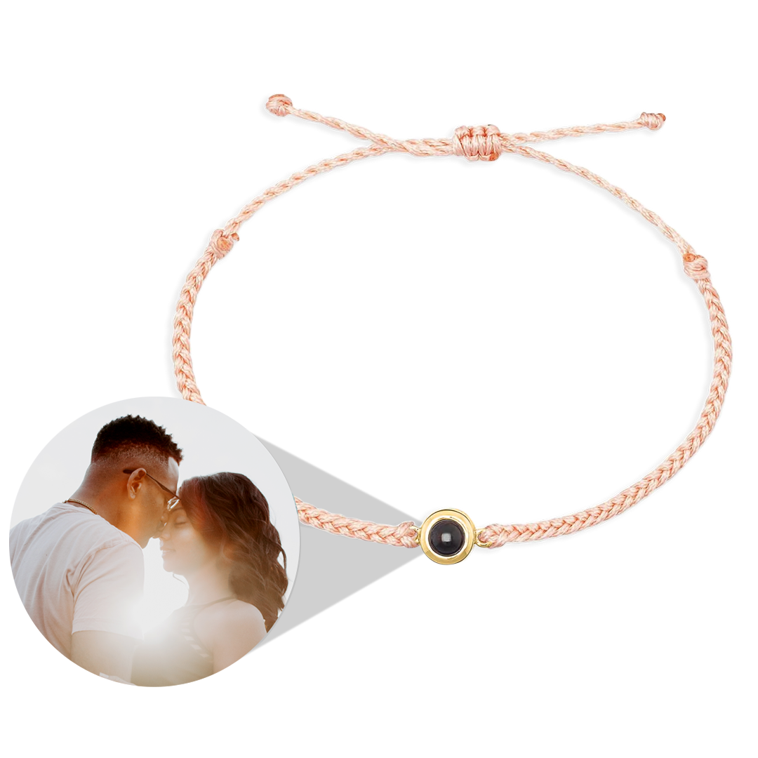 Bracelet photo réglable personnalisé