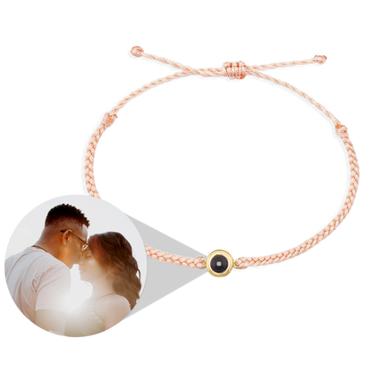Bracelet photo réglable personnalisé