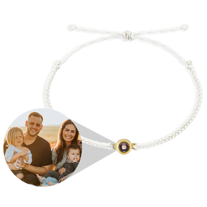 Bracelet photo réglable personnalisé