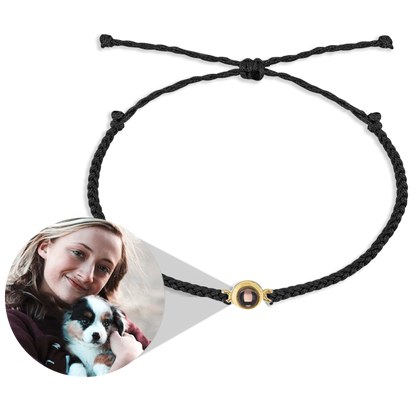 Bracelet photo réglable personnalisé