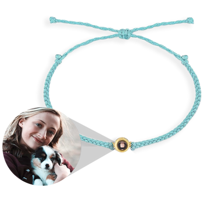 Bracelet photo réglable personnalisé