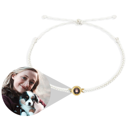 Bracelet photo réglable personnalisé