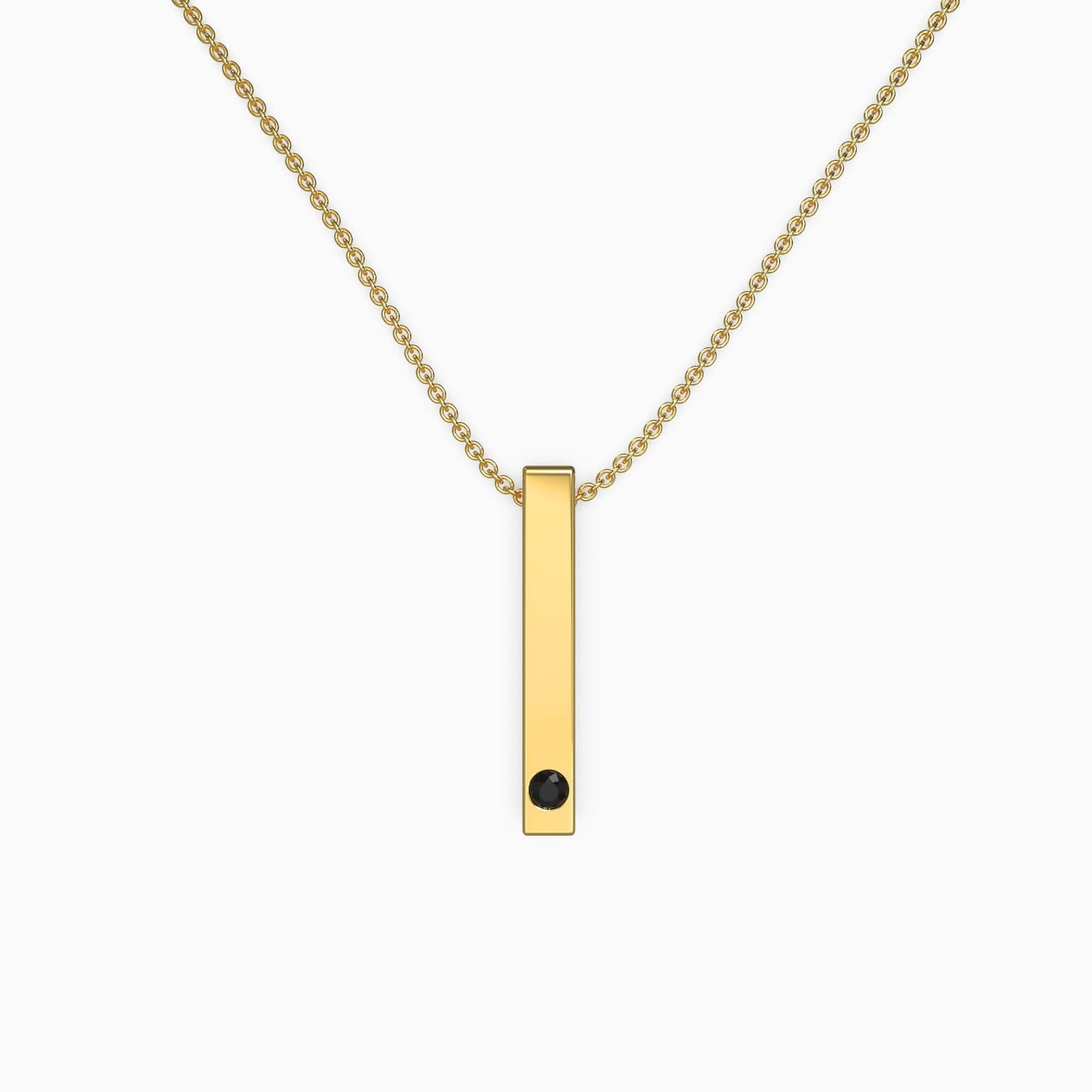 Collier photo à barre pilier