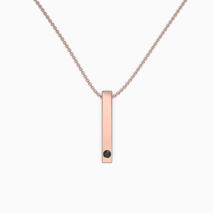 Collier photo à barre pilier