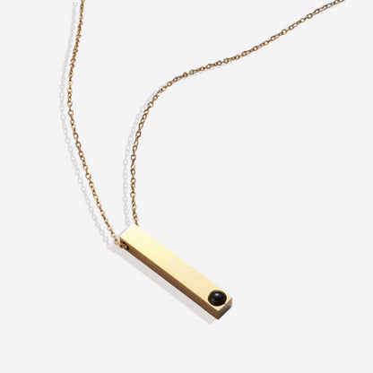 Collier photo à barre pilier