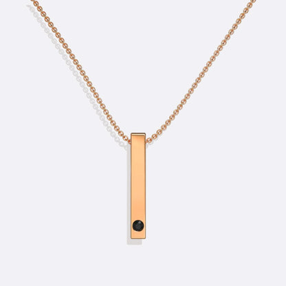 Collier photo à barre pilier