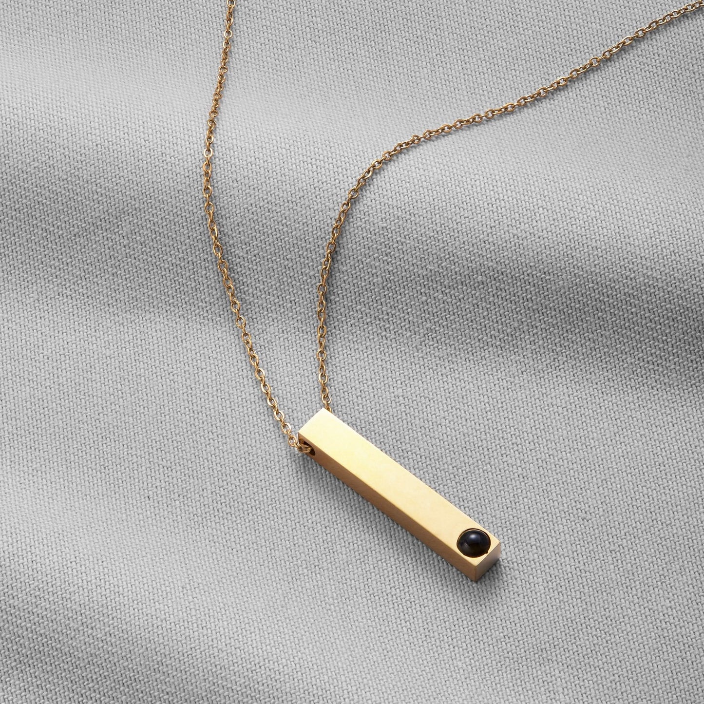 Collier photo à barre pilier