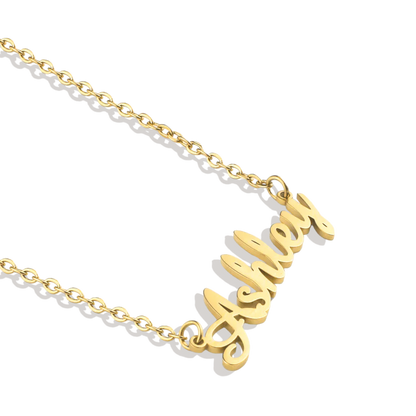 Collier Prénom Plume