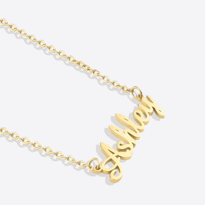 Collier Prénom Plume
