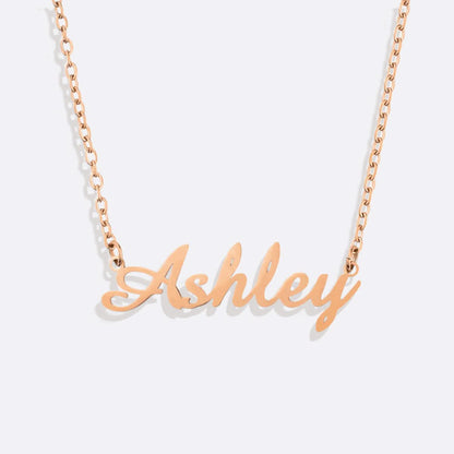 Collier Prénom Plume
