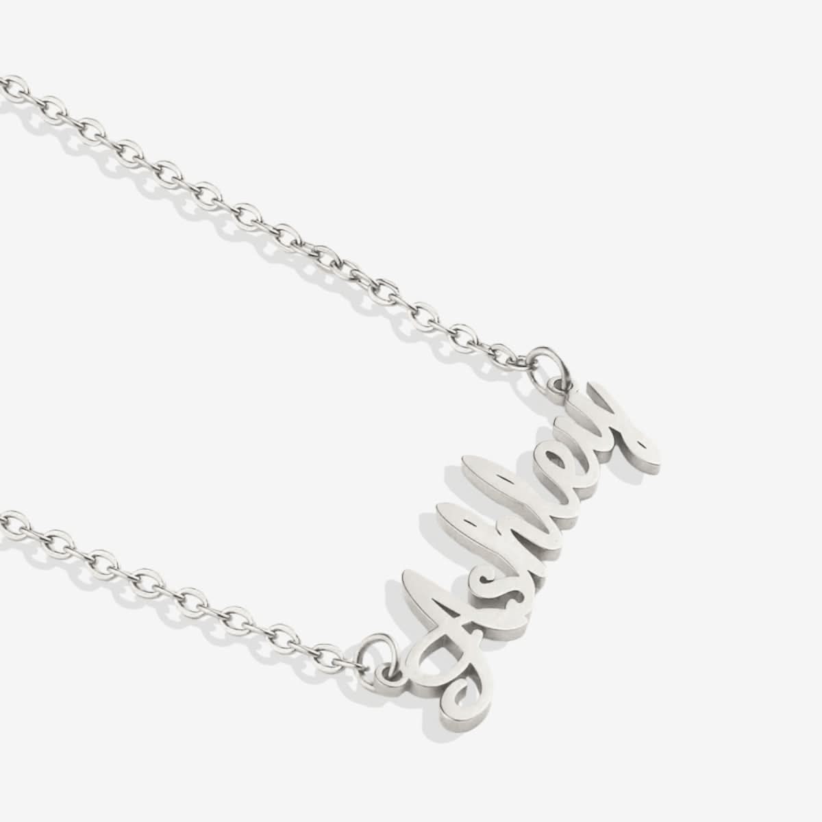 Collier Prénom Plume