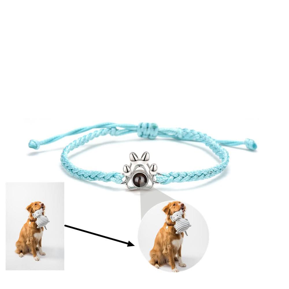 Bracelet photo patte d'animal