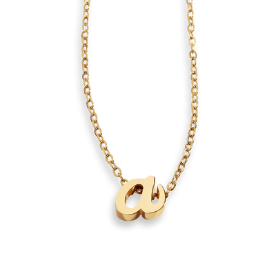 Collier avec initiale minuscule