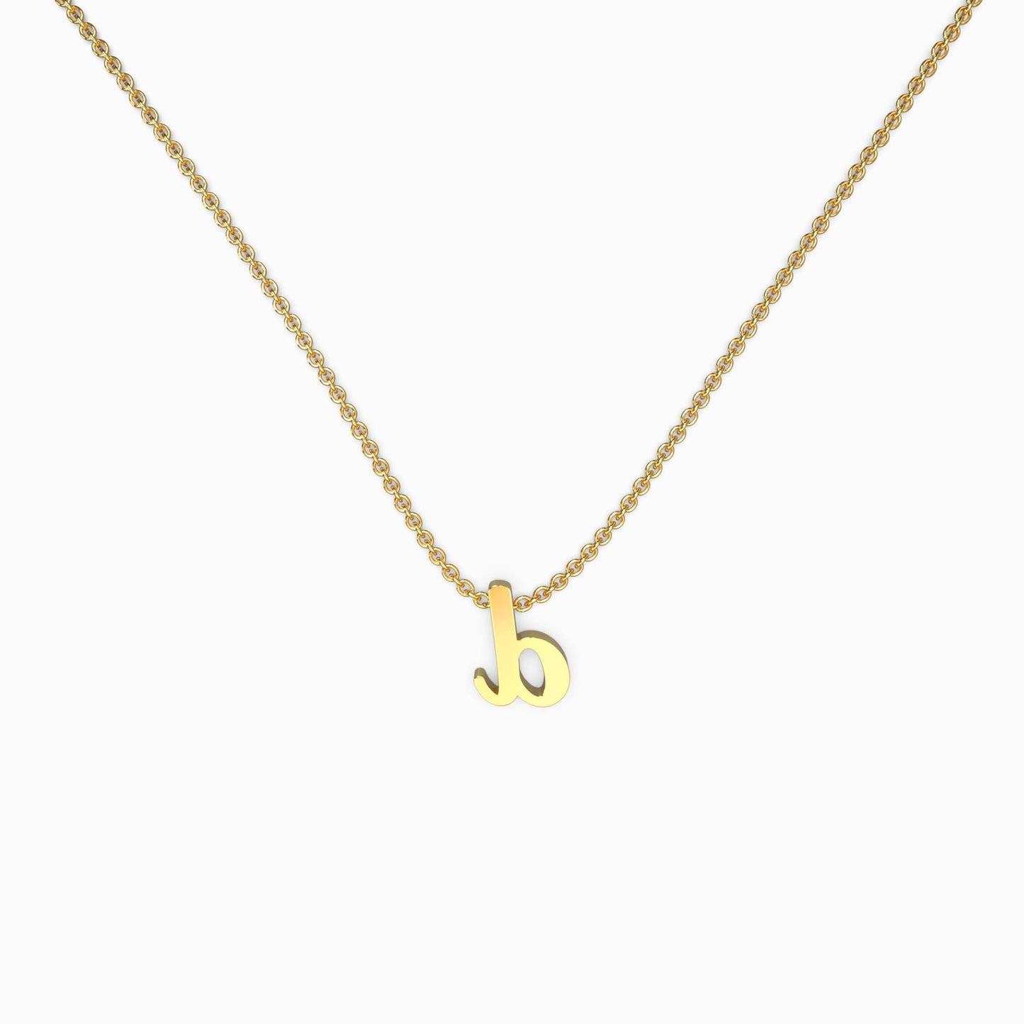 Collier avec initiale minuscule