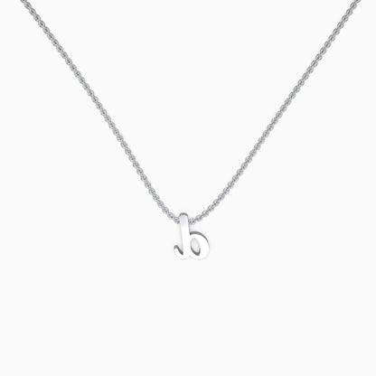 Collier avec initiale minuscule
