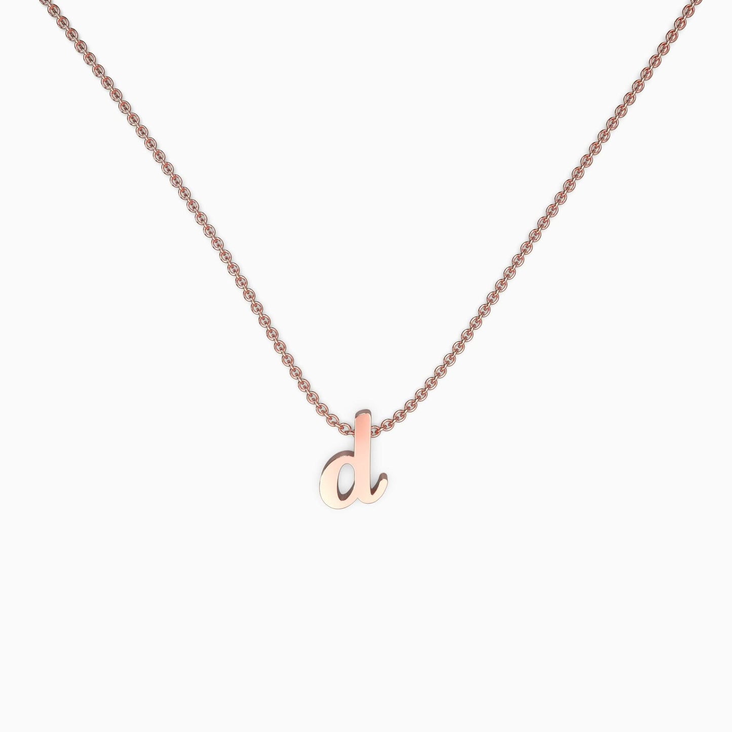Collier avec initiale minuscule