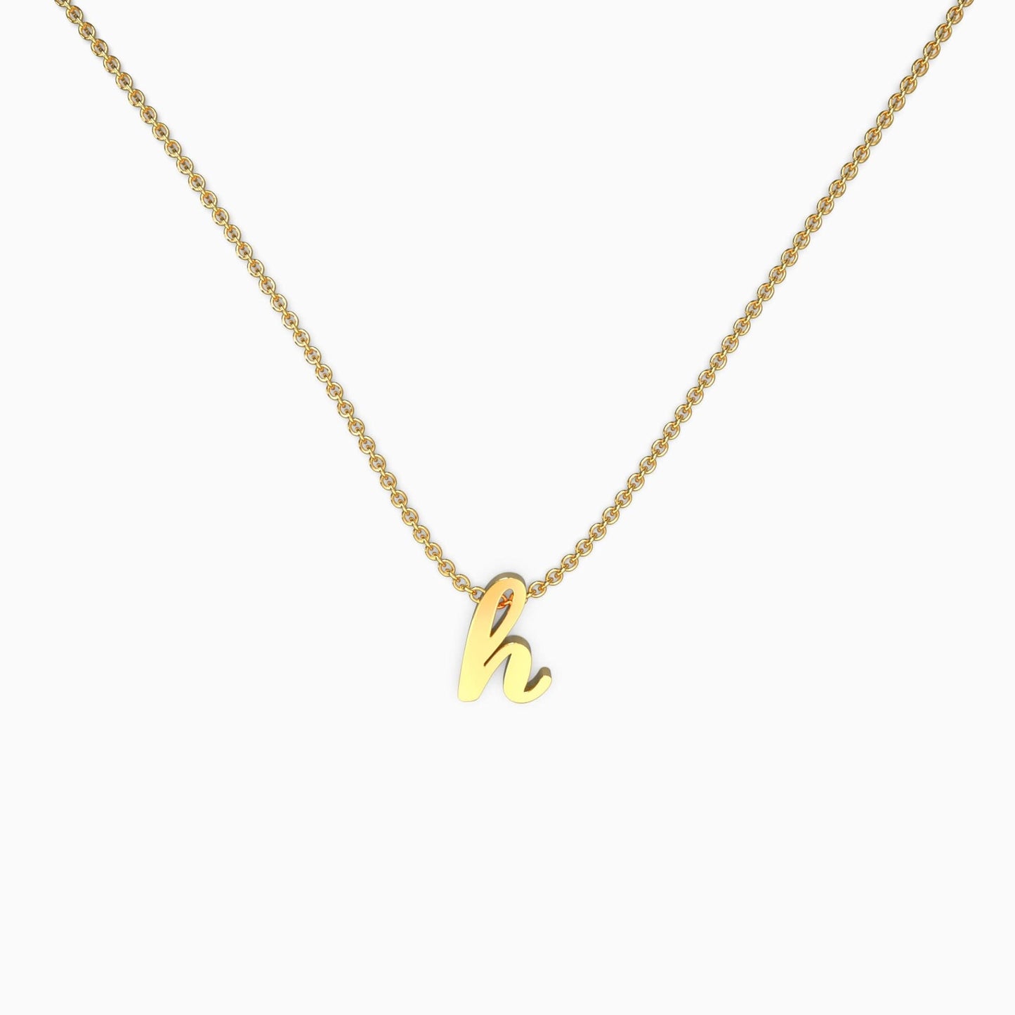 Collier avec initiale minuscule