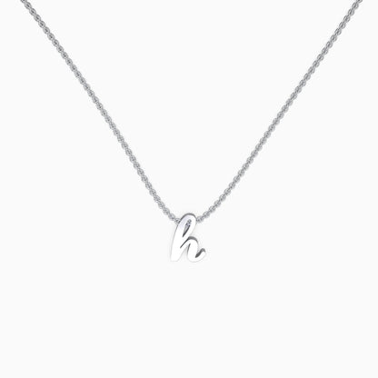 Collier avec initiale minuscule