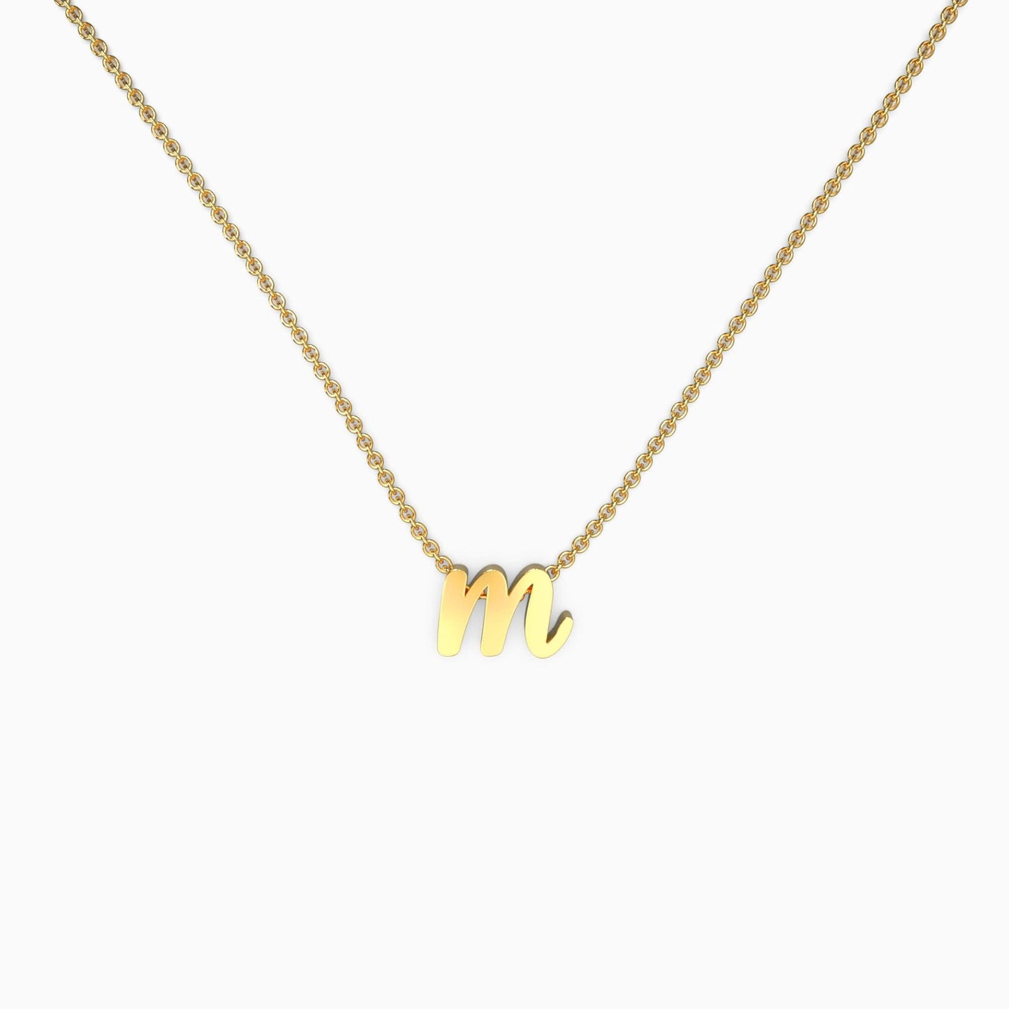 Collier avec initiale minuscule