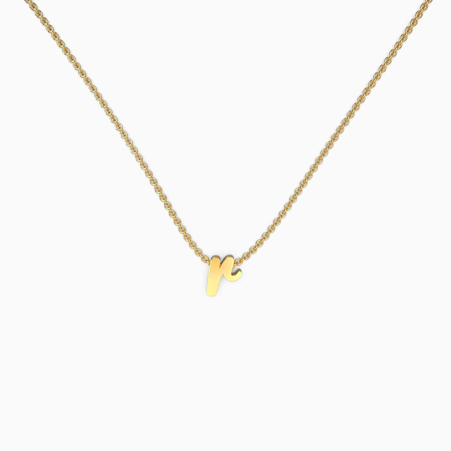 Collier avec initiale minuscule