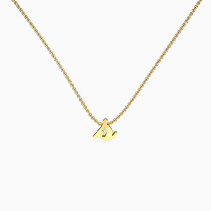 Collier avec initiale minuscule