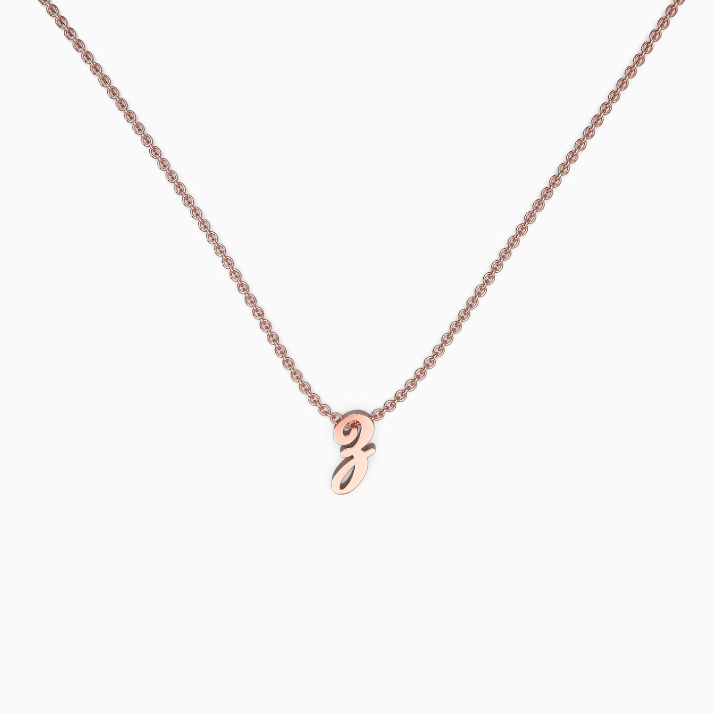 Collier avec initiale minuscule