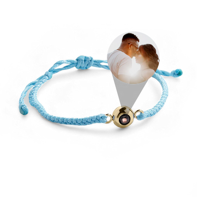 Bracelet photo réglable personnalisé