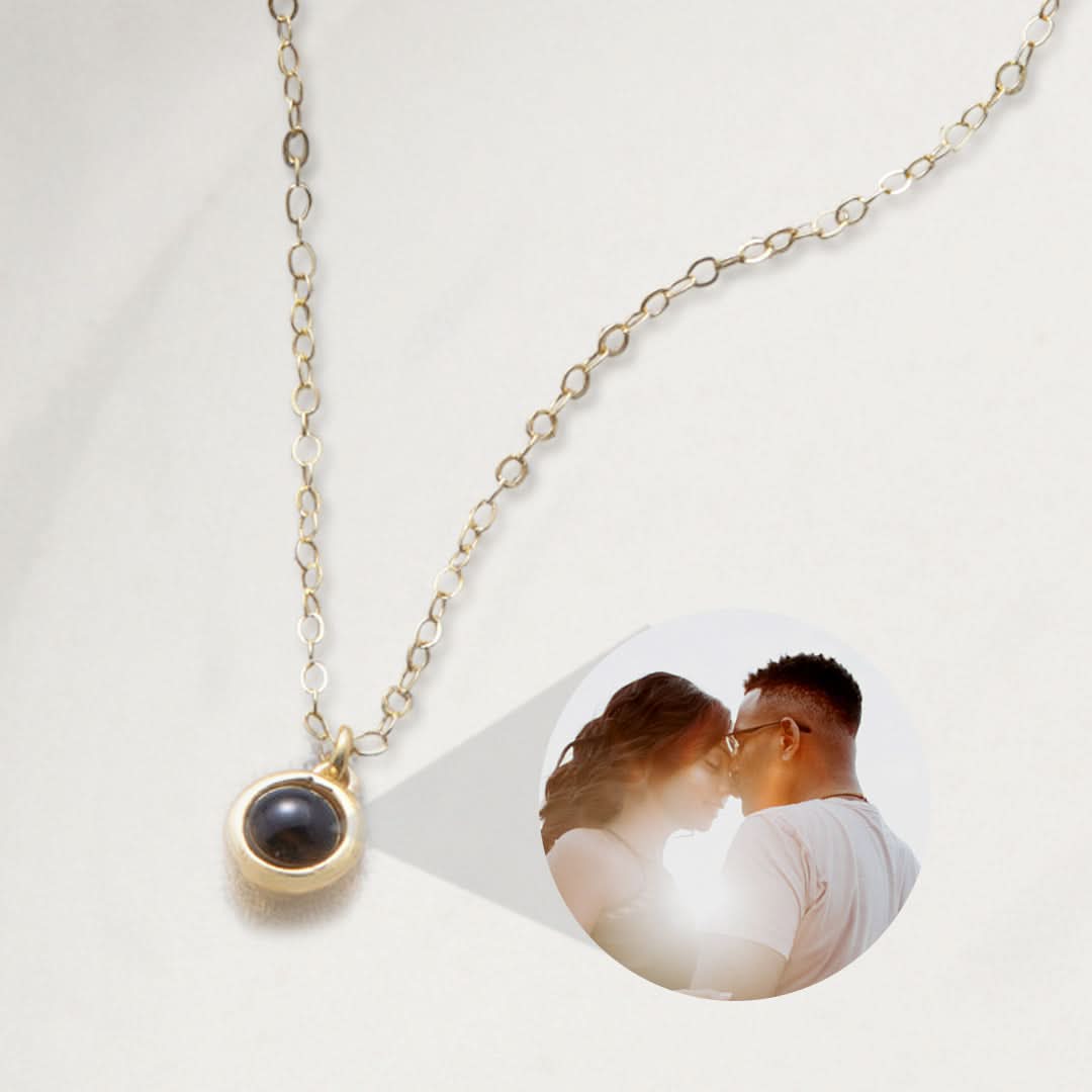 Le collier photo classique