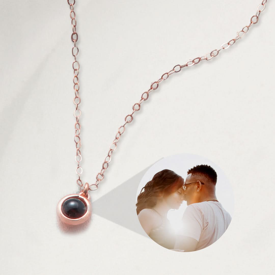 Le collier photo classique