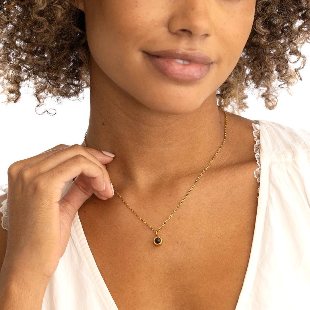 Le collier photo classique