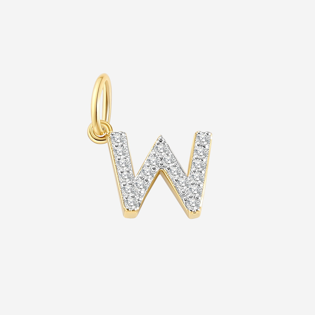Charm iniziale con diamante PJULAN