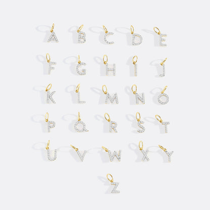 Charm iniziale con diamante PJULAN