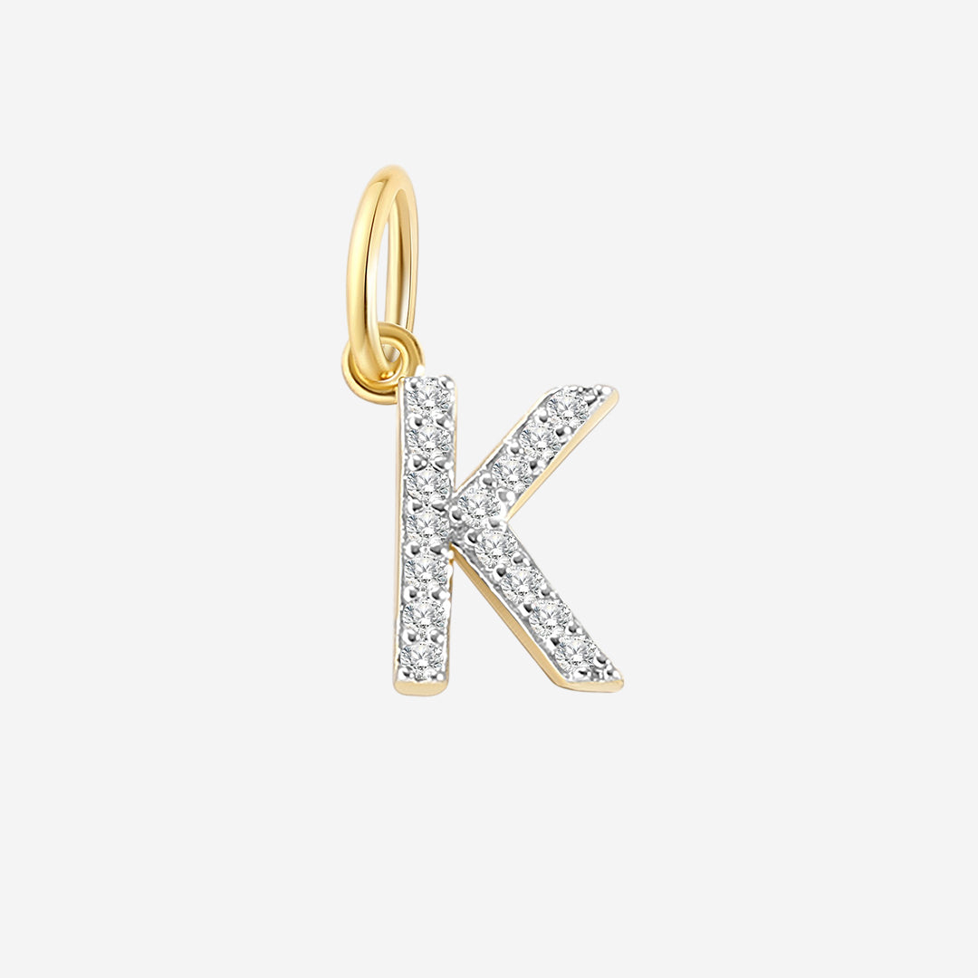 Charm iniziale con diamante PJULAN
