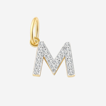 Charm iniziale con diamante PJULAN