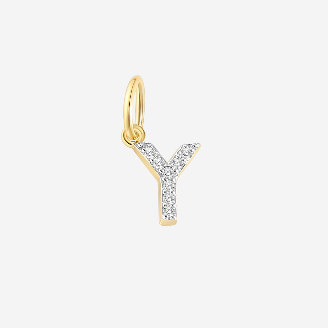 Charm iniziale con diamante PJULAN