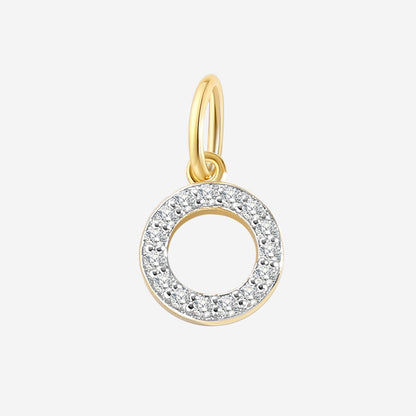 Charm iniziale con diamante PJULAN