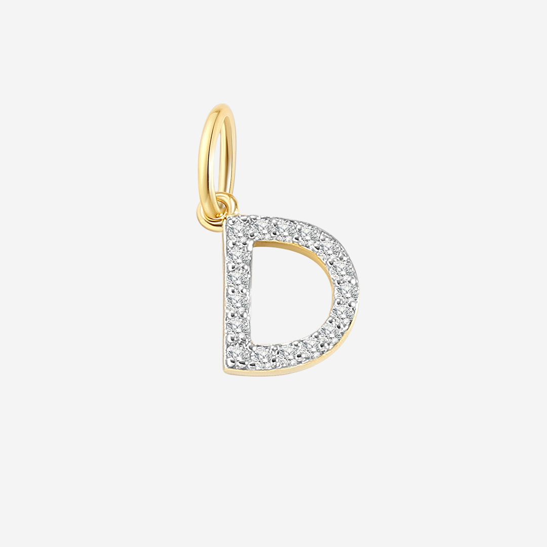 Charm iniziale con diamante PJULAN