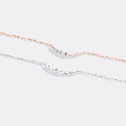 Collana Classica Arc con Diamanti