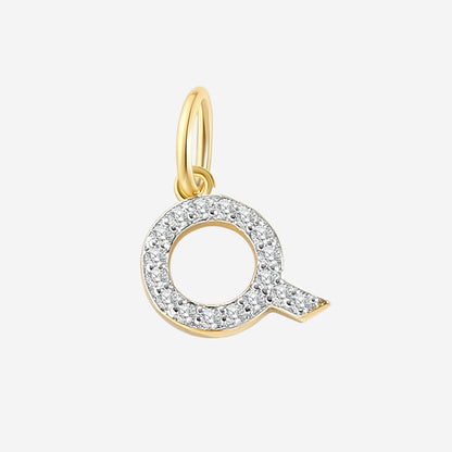 Charm iniziale con diamante PJULAN