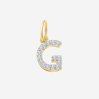Charm iniziale con diamante PJULAN