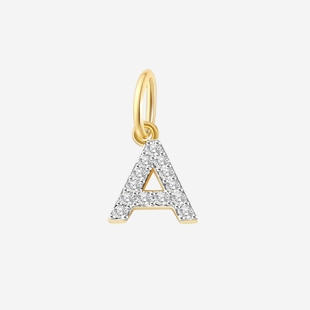Charm iniziale con diamante PJULAN