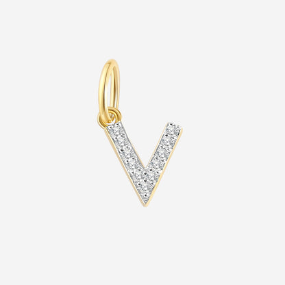 Charm iniziale con diamante PJULAN