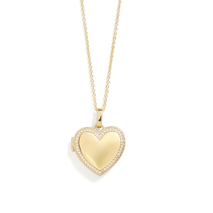 Collier Médaillon Cœur Personnalisé