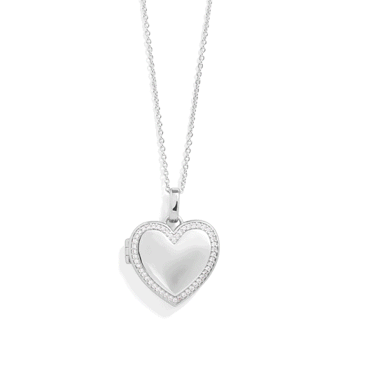Collier Médaillon Cœur Personnalisé